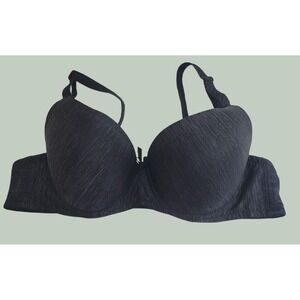 Emily Johnson T-Shirt Bra 92188C Minimalist Comfort Underwire Gray Heather 40C